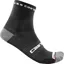 Castelli Rosso Corsa Pro 9 Socks in Black