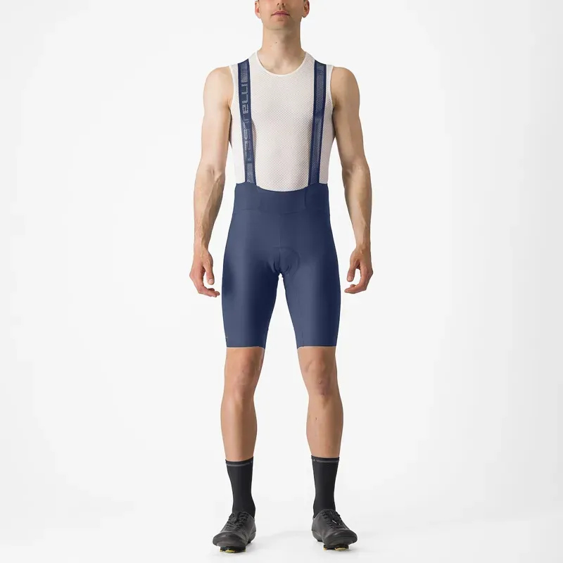 Castelli Espresso Bib Shorts In Belgian Blue
