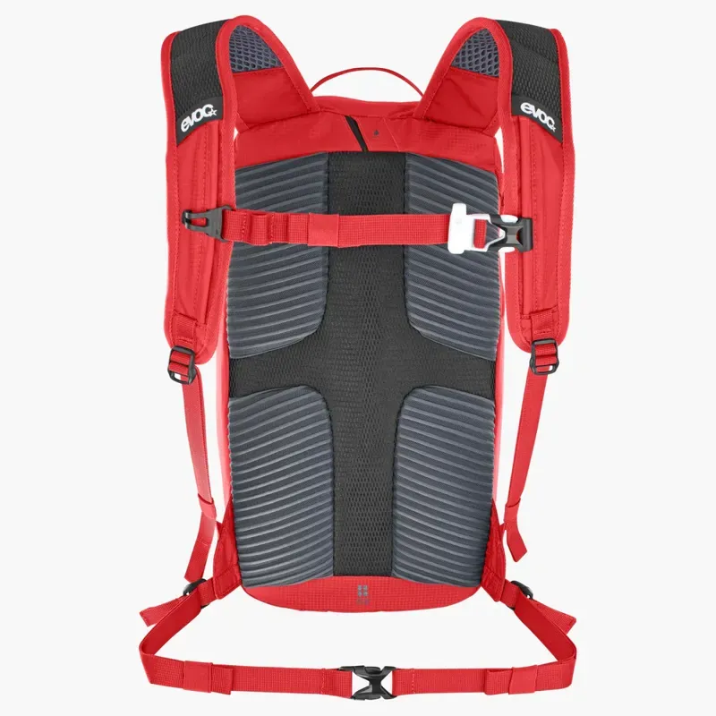 EVOC Ride 8 Backpack w/2l Bladder in True Red-1