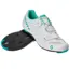 Scott Women's Road Comp Boa Shoes in White/Turquoise Blue