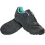 Scott Women's MTB Comp Boa Shoes in Matt Black/Turquoise Blue