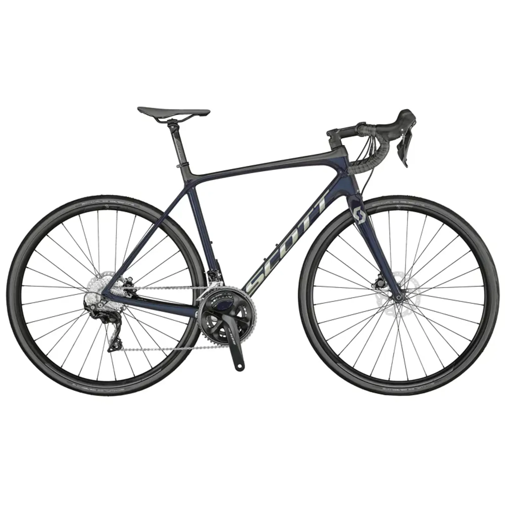 2021 Scott Addict 20 Disc Carbon Road Bike in Blue