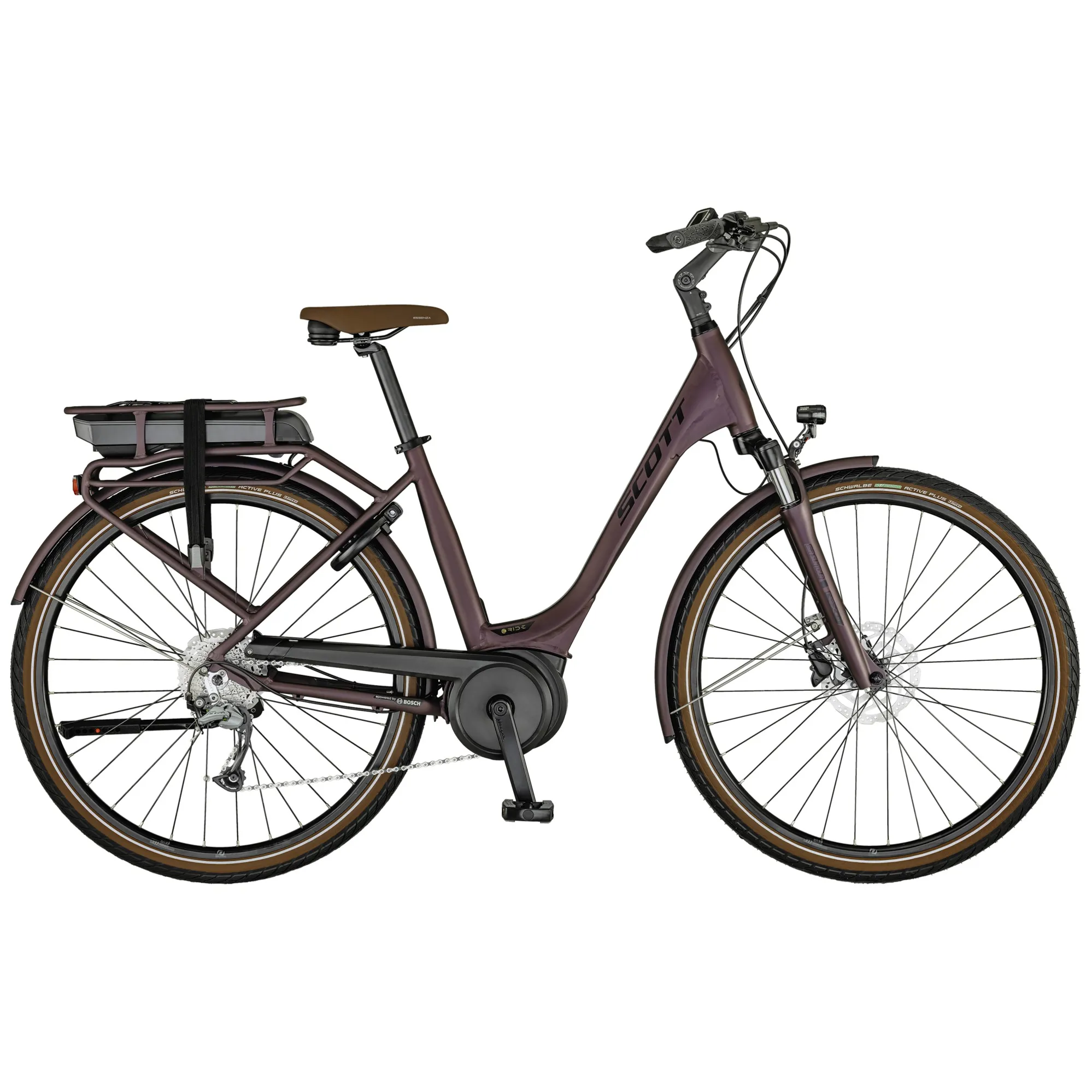 2021 Scott Sub Active eRIDE 30 USX Rack Electric Hybrid Bike in