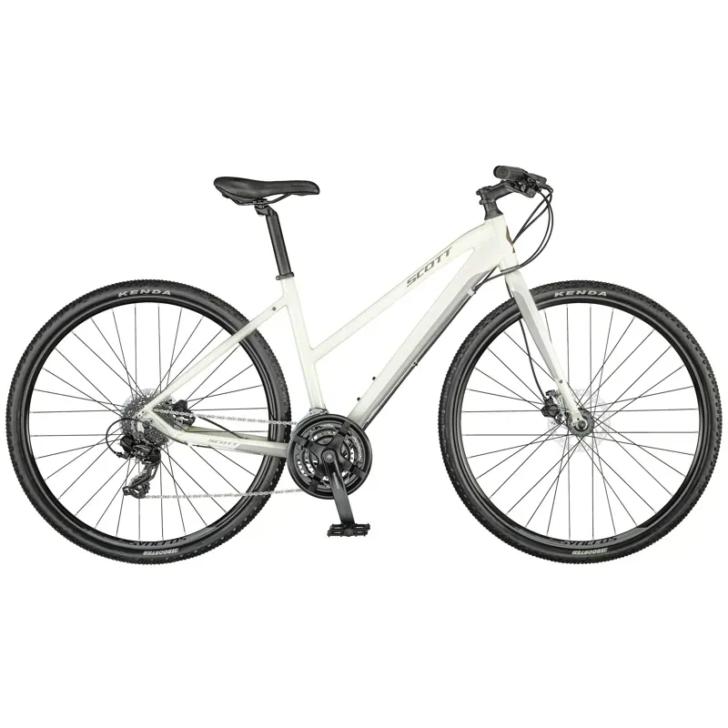 White womens hybrid bike discount