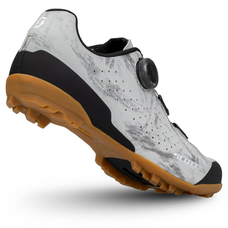 Scott Gravel Pro Shoes in White/Grey-1