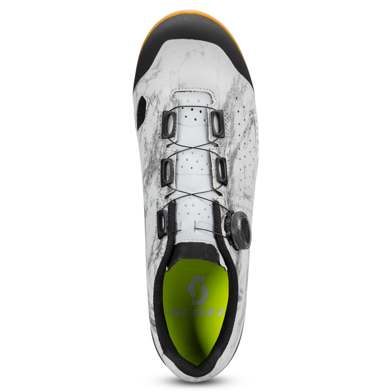 Scott Gravel Pro Shoes in White/Grey-4