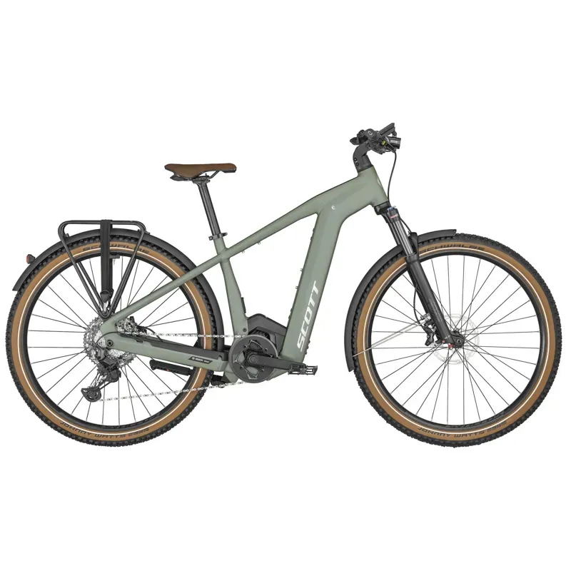 Scott Axis eRIDE 10 Mens Hybrid Bike in Grey