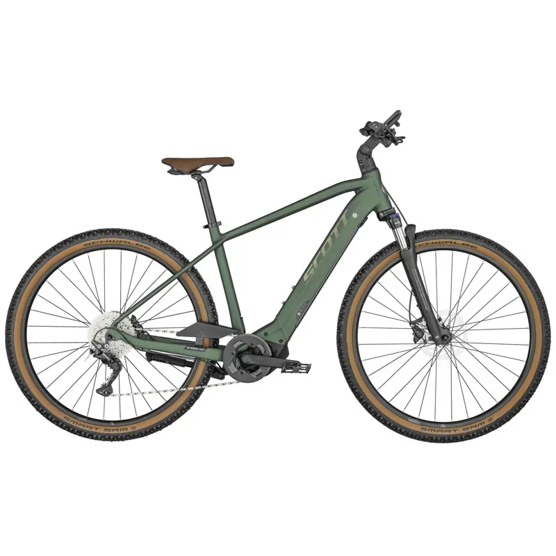Scott Sub Cross eRIDE 10 Electric Hybrid Bike in Green