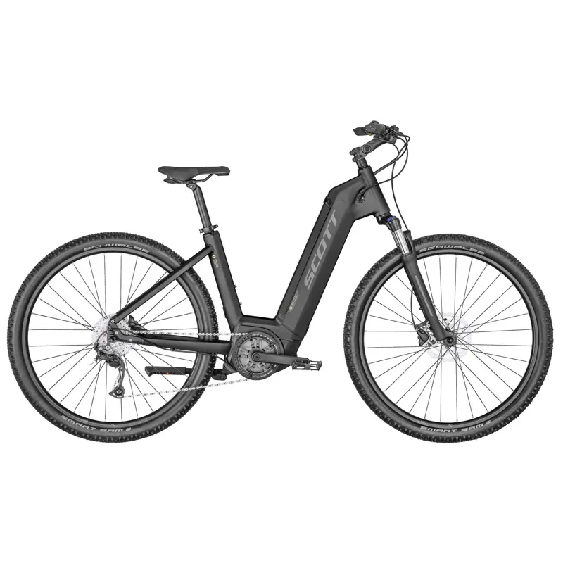 Scott Sub Cross eRIDE 30 Electric Hybrid Bike in Black