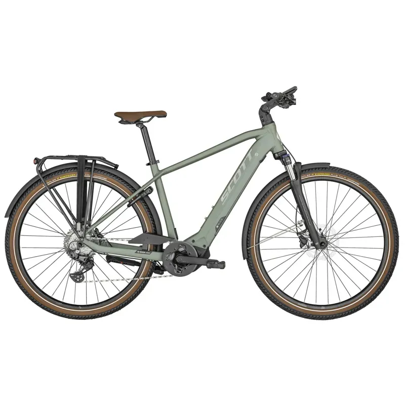 Scott Sub Sport eRIDE 20 Electric Hybrid Bike in Green