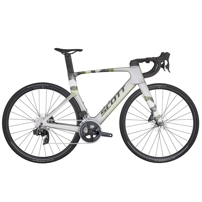 Scott Foil RC 30 Road Bike In Ice Grey/Progressive Grey