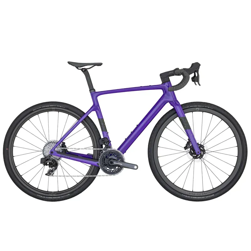 Scott Addict Grave 10 Road Bike In Purple