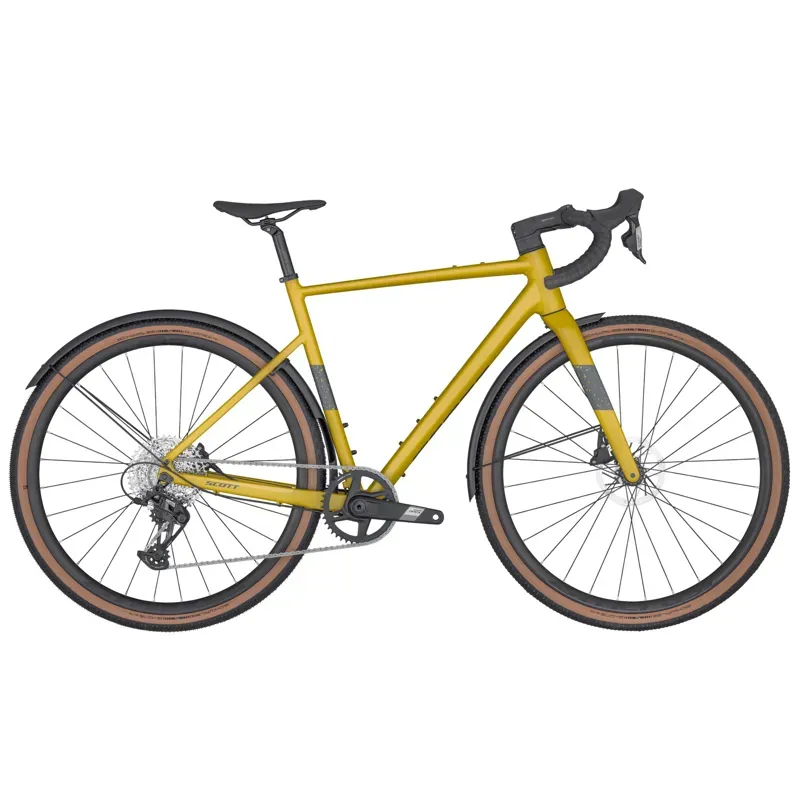 Scott Speedster Gravel 30 EQ Road Bike In Auric Yellow