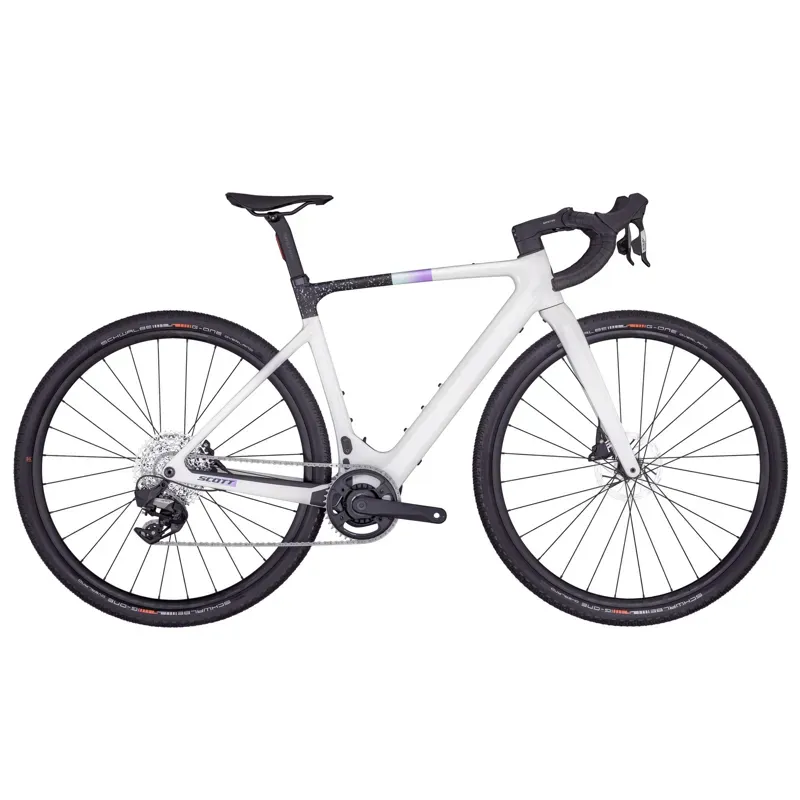 Scott Contessa Solace eRide 15 Electric Gravel Bike in White