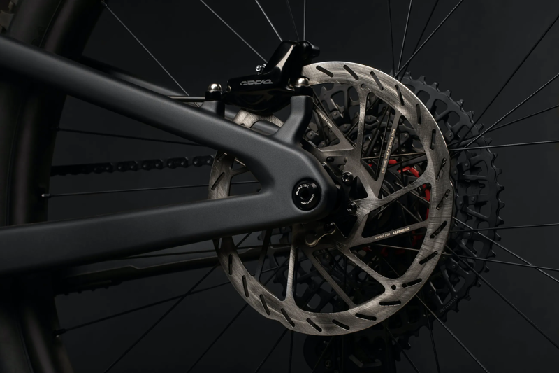 Santa Cruz Heckler - MX - Carbon - S kit - in Matte Dark Pewter-1