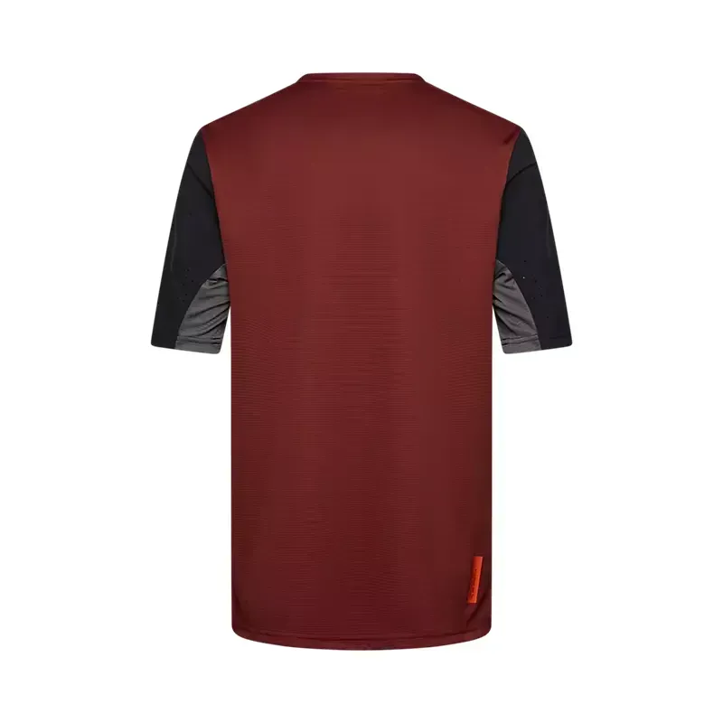 Fox Defend Short Sleeve Jersey in Rust Brown-1