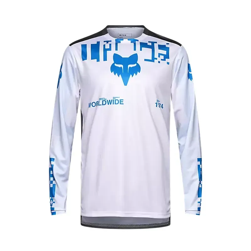 Fox Ranger Digi Image Long Sleeve Jersey In White