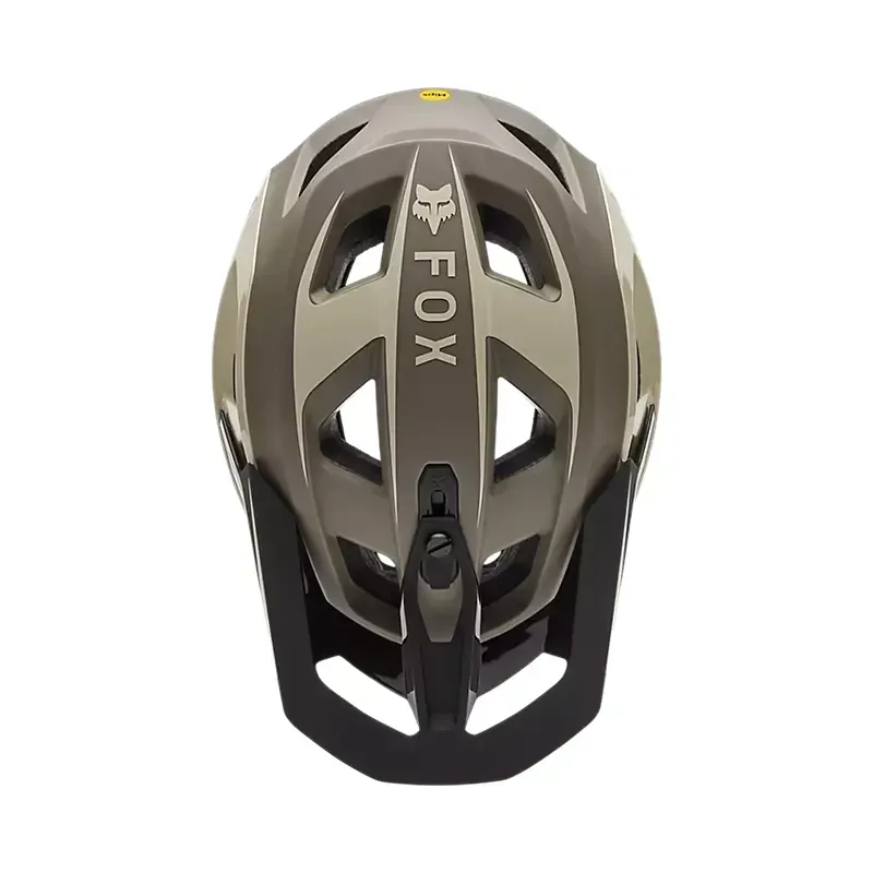 Fox Speedframe Pro Defy Helmet in Cream-2