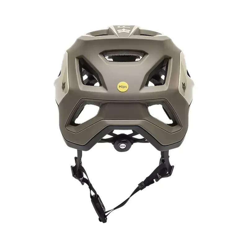 Fox Speedframe Pro Defy Helmet in Cream-3