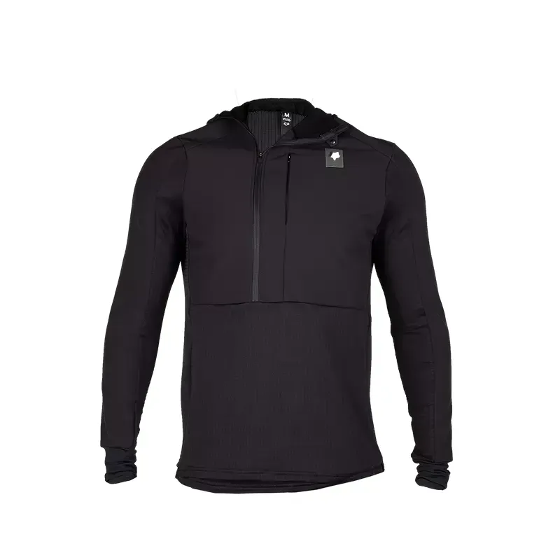 Fox Defend Thermal Hoodie in Black