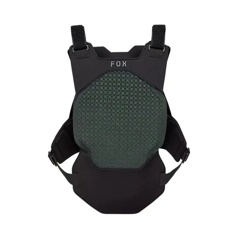 Fox Airframe Chest Guard in Black-1