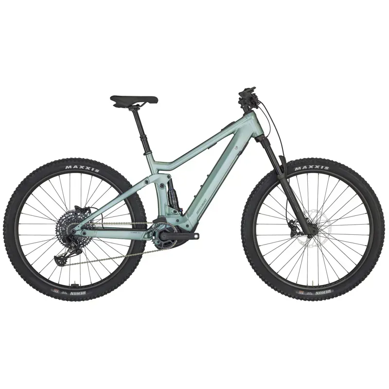 Bergamont E-Revox FS 150 Expert FMN E-Mountain Bike In Shiny Metallic Ice Green