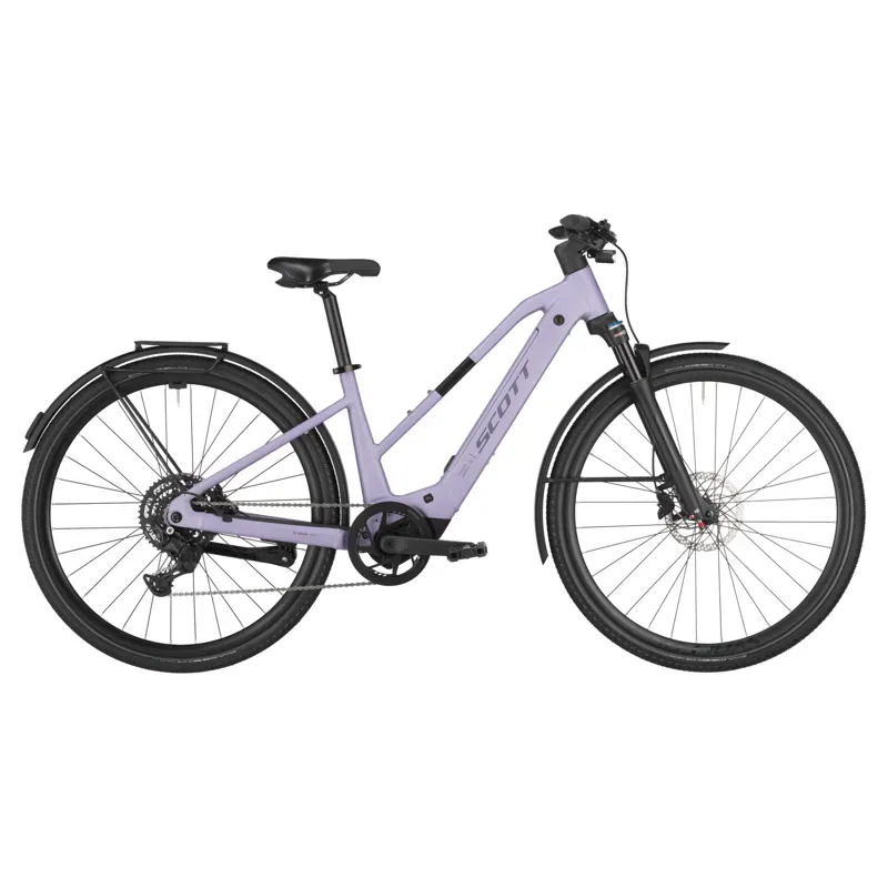 Scott Passage 30 Slope E-Bike In Lila Purple