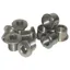 Stronglight Bicycle Components Single Chainring Bolt 5-pack in Silver