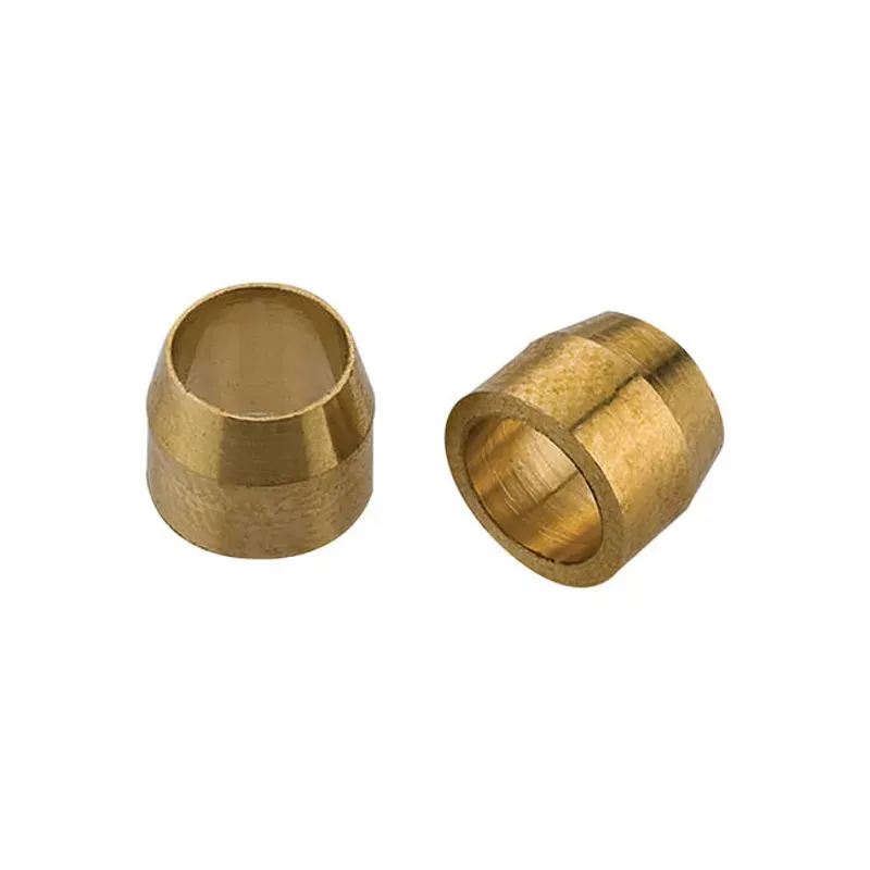 Jagwire Hydr. Hose Brass Compr. Bushing for Shimano Tektro 10-pack-1