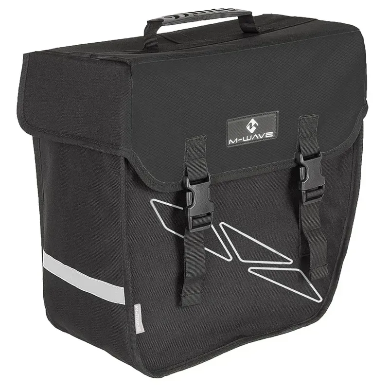 Amsterdam Single Side Pannier Black 18l