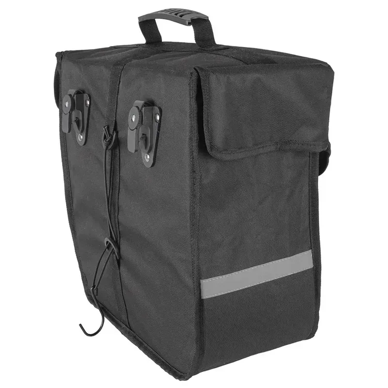 Amsterdam Single Side Pannier Black 18l-1