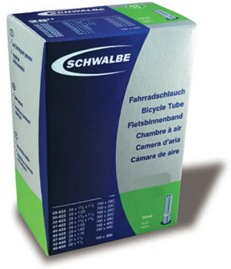 Schwalbe Schrader Valve Inner Tube - AV19 28x1.90/2.35 50/60-222 40mm