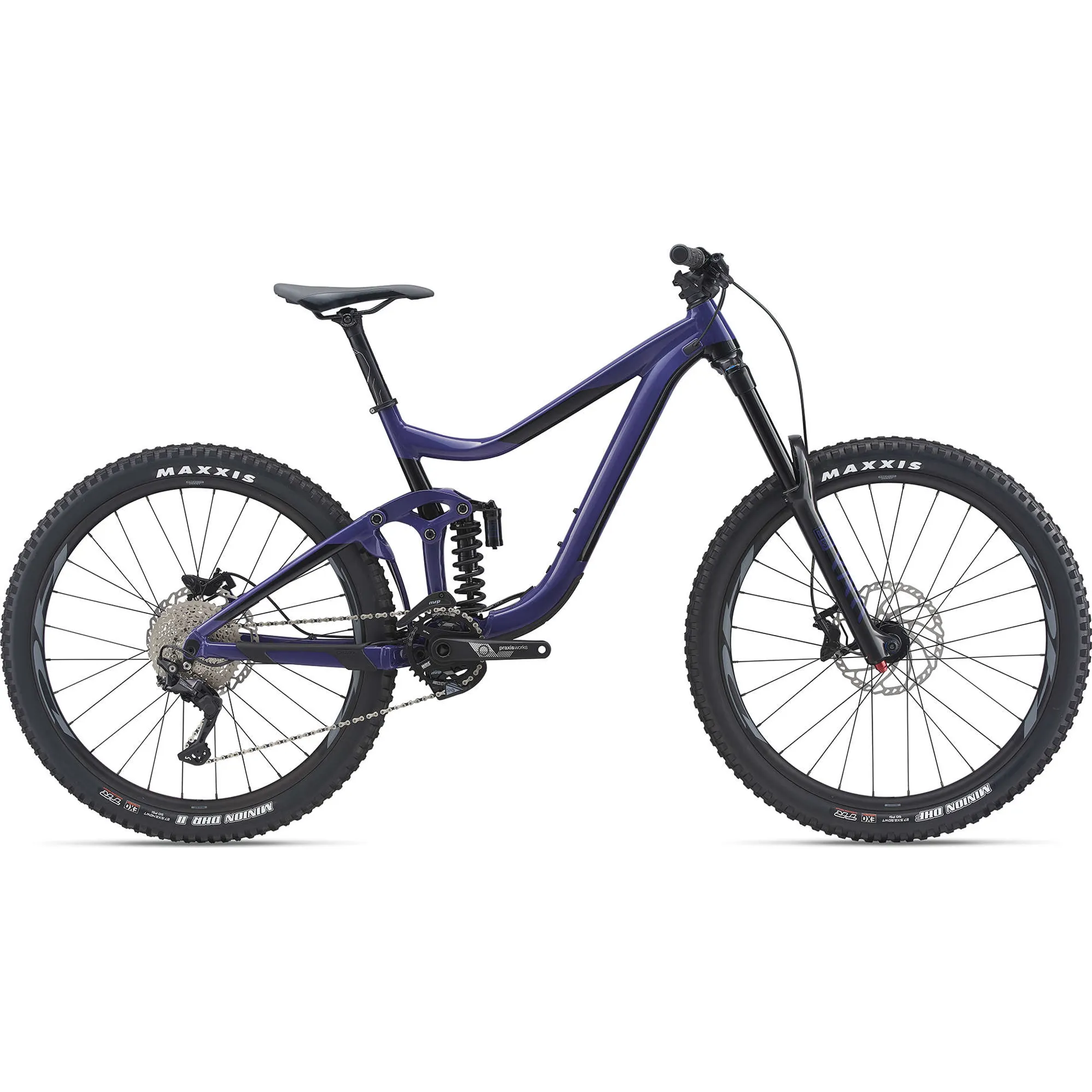2021 Giant Reign SX Enduro Mountain Bike in Purple