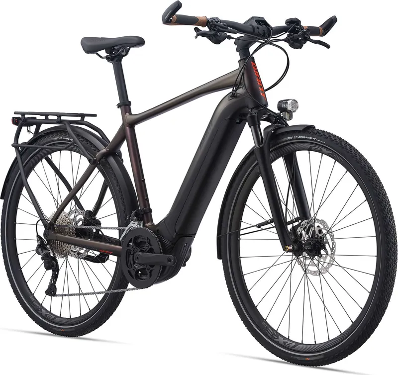 2021 Giant Explore E+ 1 Pro Electric Bike in Purple-1