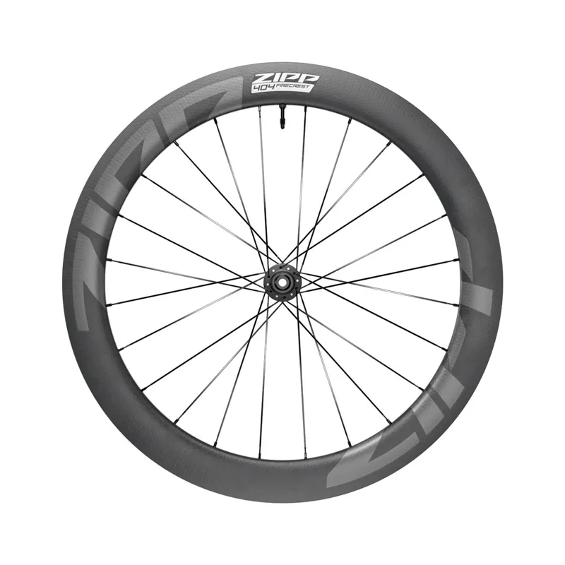 Zipp Wheel - 404 Firecrest Carbon Tubeless Disc Brake Center Locking 700c Front 12x100mm