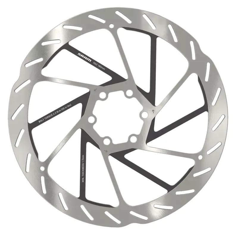 SRAM Rotor - HS2 Center Lock (Includes Lockring) Rounded: 160mm