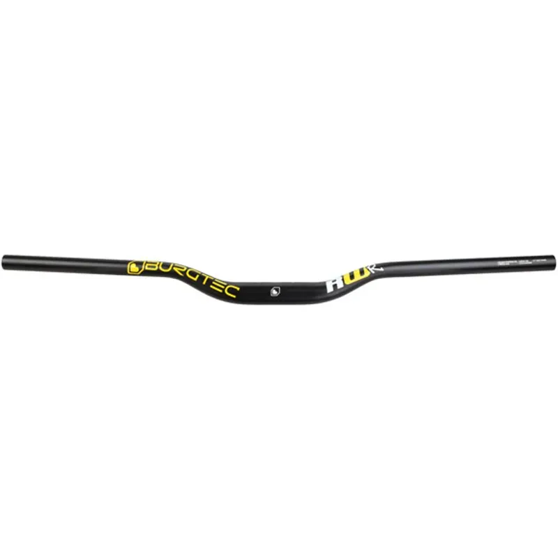 Burgtec Ride Wide 35mm 15mm/800mm Enduro Riser Bar in Black