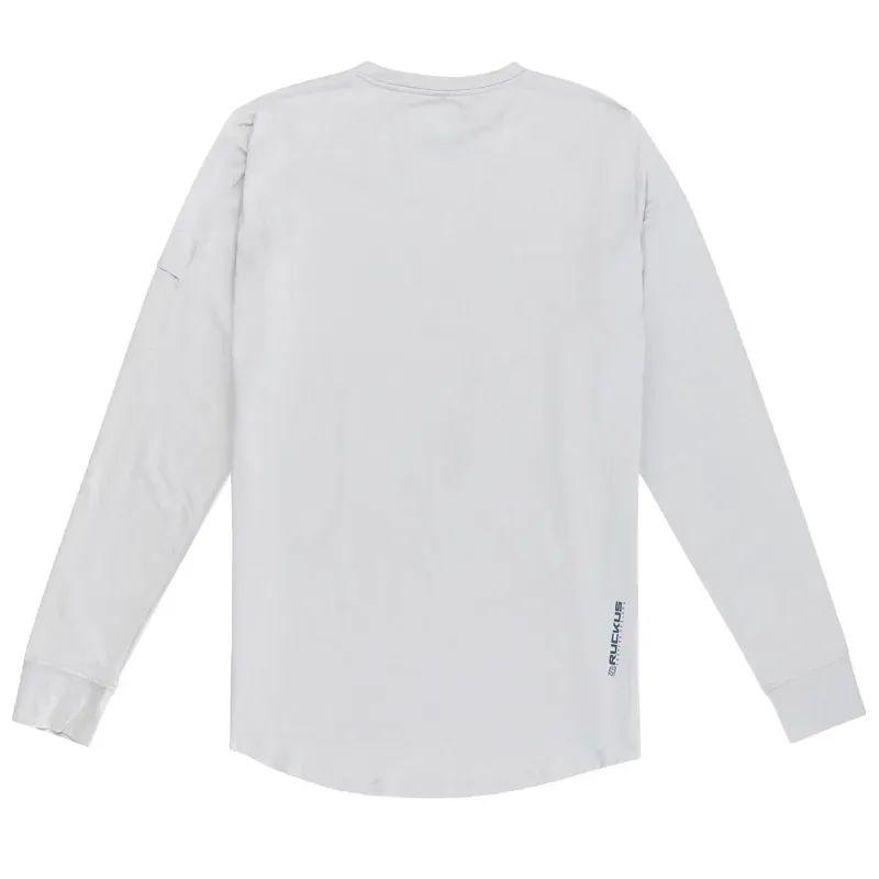 Troy Lee Designs Ruckus Long Sleeve Ride Tee In Burn Out - Mist-1