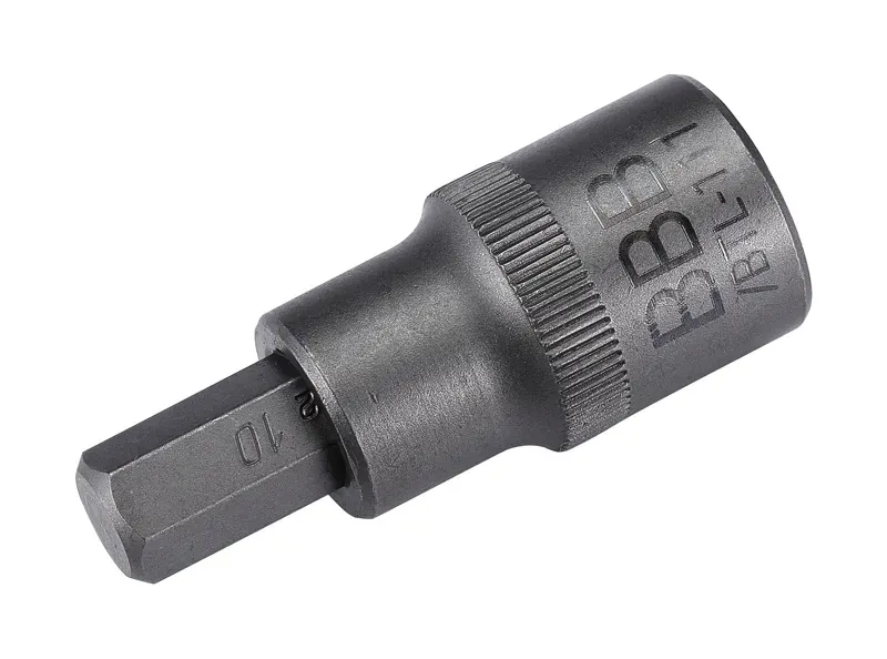 BBB 10mm Hexplug Hex Key Socket in Silver