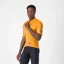 Castelli Entrata Apex Jersey in Vivid Orange/Twilight Blue