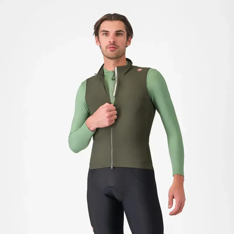 Castelli Espresso Vest in Deep Green