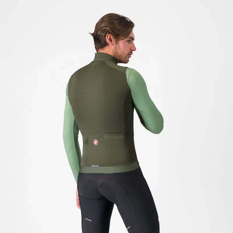 Castelli Espresso Vest in Deep Green-1
