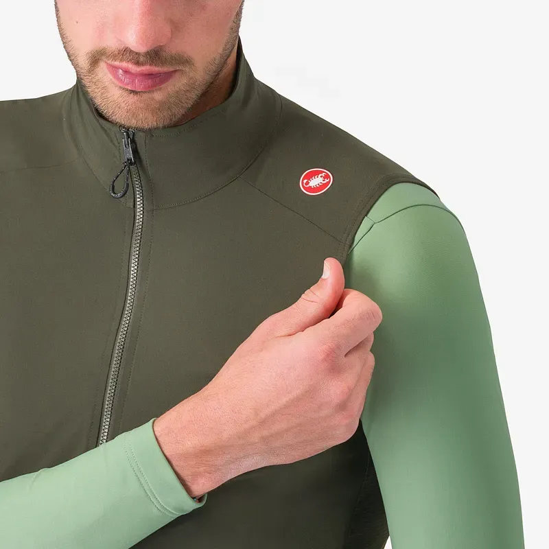 Castelli Espresso Vest in Deep Green-2