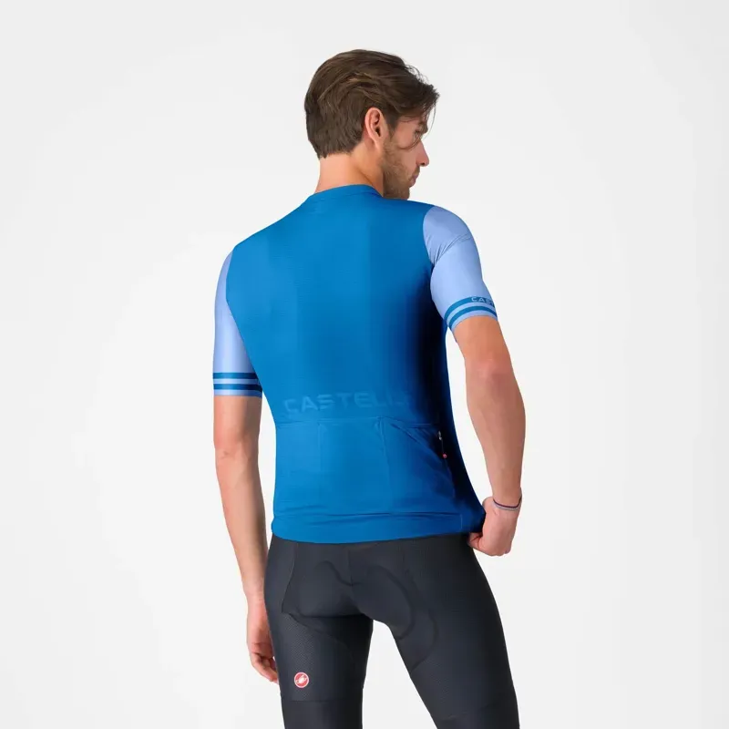 Castelli Prologo Lite 2 Jersey in Azzurro Italia-1