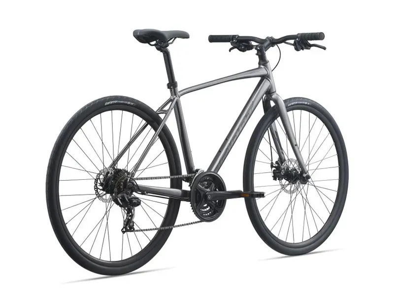 2021 Giant Escape 3 Disc Hybrid Bike in Metallic Black-8