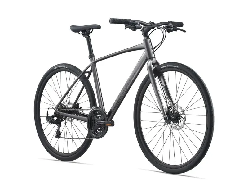 2021 Giant Escape 3 Disc Hybrid Bike in Metallic Black-7