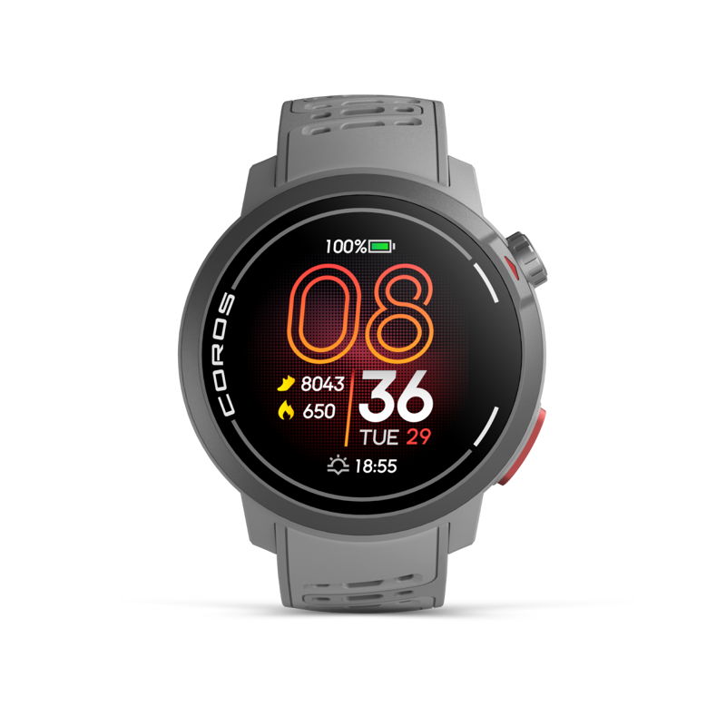 Coros Pace Pro GPS Sport Watch in Grey-5