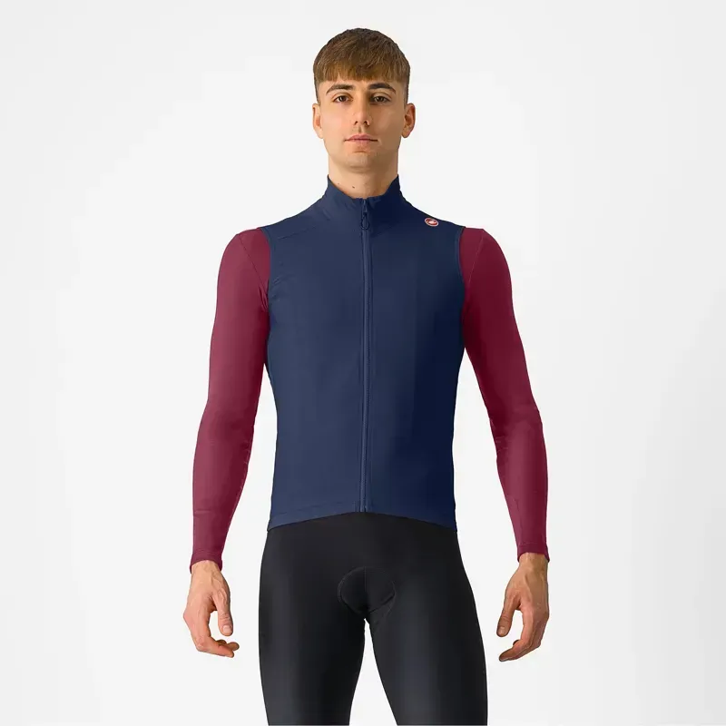 Castelli Espresso Men's Vest In Belgian Blue