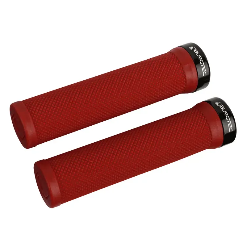 Burgtec The Bartender Grips in Race Red