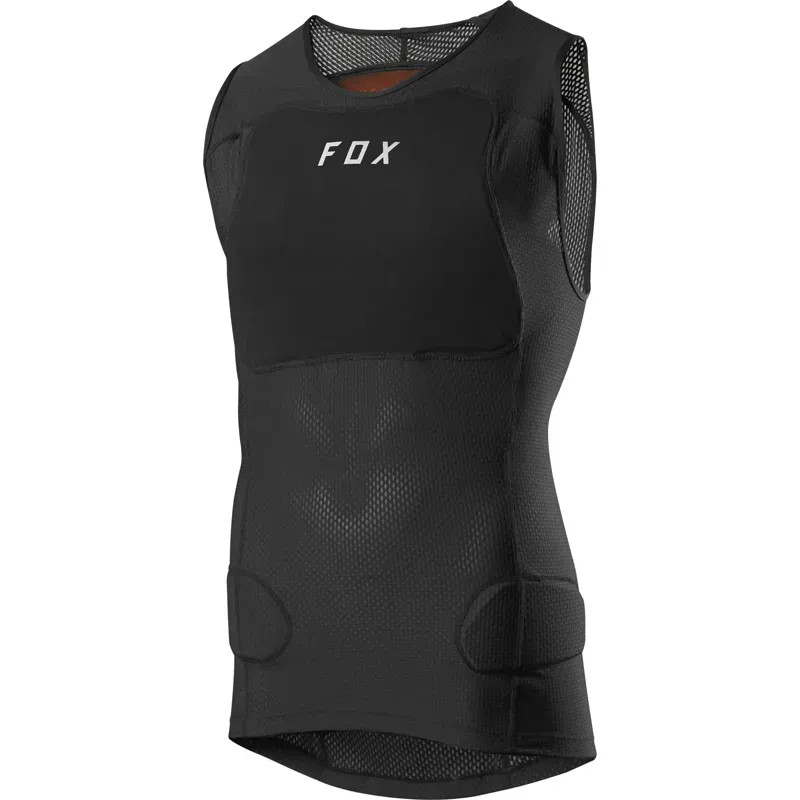 Fox Baseframe Pro Sleeveless Chest Guard in Black